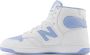 New Balance BB 480 SCC Wit Team Carolina Sneakers Blauw - Thumbnail 3