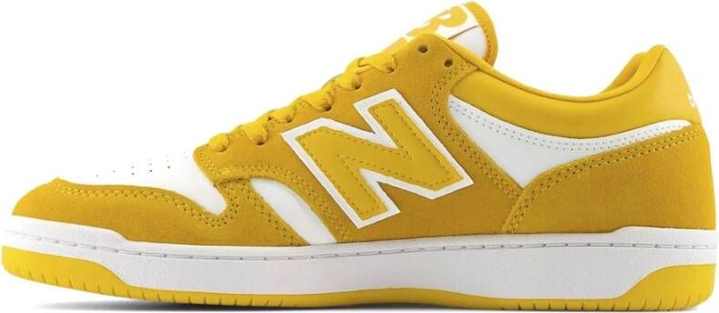 New Balance BB 480 LWA Sneakers `White Varsity Gold` Geel Heren