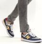 New Balance Leren en Textiele Heren Sneaker Blauw Heren - Thumbnail 5