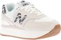 New Balance Casual Witte Textiel Sneakers voor Dames White Dames - Thumbnail 11