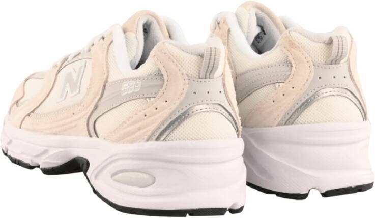 New Balance "Beige Canvas Hardloopschoenen" Beige Heren