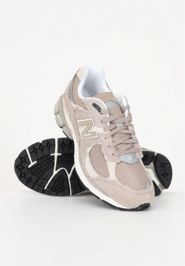 New Balance Beige Casual Sneakers voor Heren Beige Heren