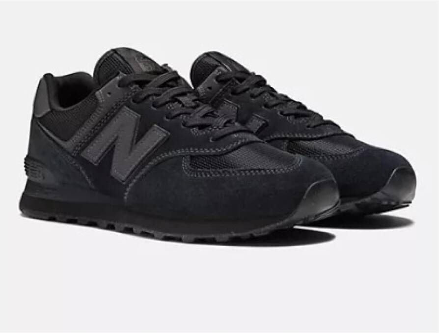 New Balance Zwarte Herensneakers Zwart Heren
