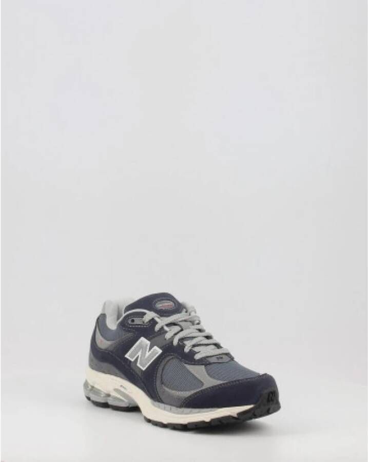 New Balance Blauwe Damessneakers met Platte Zool en Veters Blauw Dames