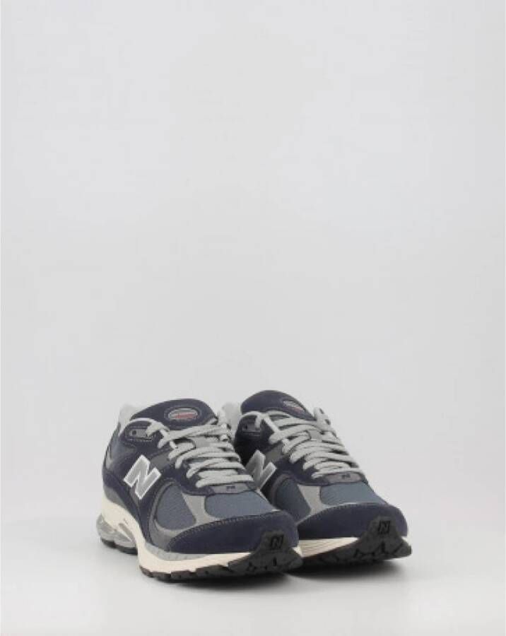 New Balance Blauwe Damessneakers met Platte Zool en Veters Blauw Dames