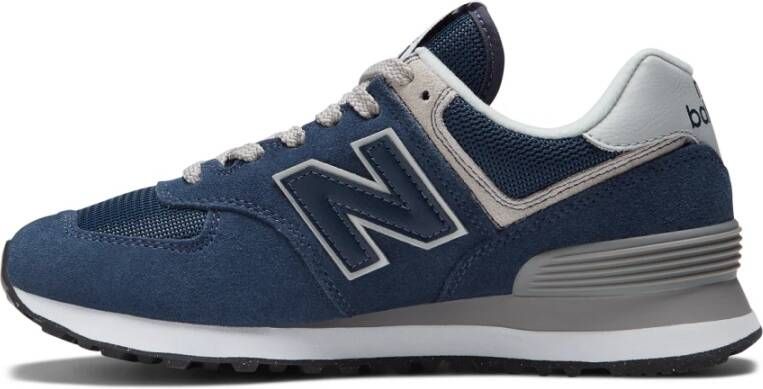 New Balance Casual Dames Sneakers Wl574Evn Blauw Dames Schoenen