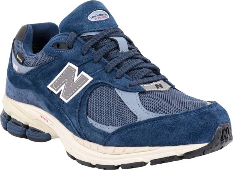 New Balance Blauwe Suède Sneakers Ss23 Blauw Heren