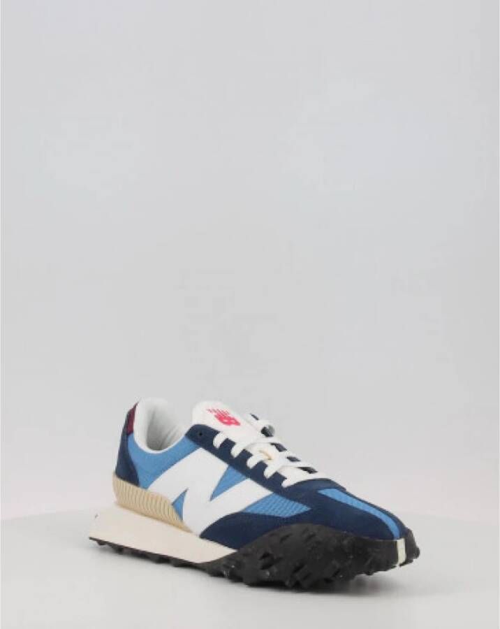 New Balance Blauwe Platte Zool Heren Sneakers Blauw Heren