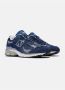 New Balance Marinegrijze Sneakers Stijlvol en Comfortabel Blauw Heren - Thumbnail 4