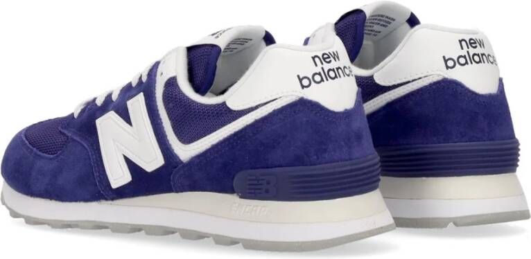 New Balance Blauwe 574 Sneakers voor Mannen Blauw Heren