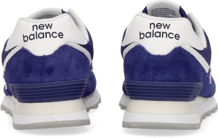 New Balance Blauwe 574 Sneakers voor Mannen Blauw Heren