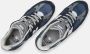 New Balance Blauwe Sneakers met Nubuck en Mesh Blauw Dames - Thumbnail 5