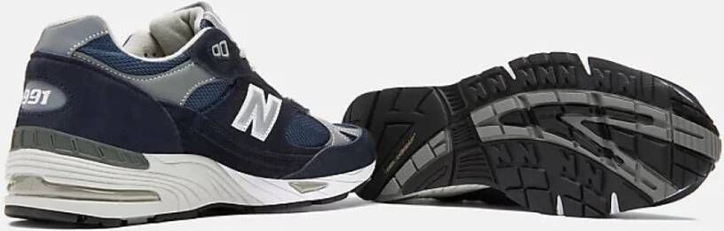 New Balance Premium Leren Sneakers Blauw Heren
