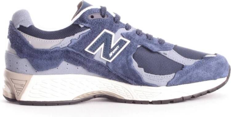 New Balance Blauwe Suède Sneakers Blauw Unisex