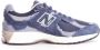 New Balance Marinegrijze Sneakers Stijlvol en Comfortabel Blauw Heren - Thumbnail 12