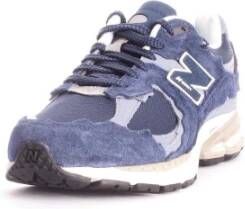 New Balance Blauwe Suède Sneakers Blauw Unisex