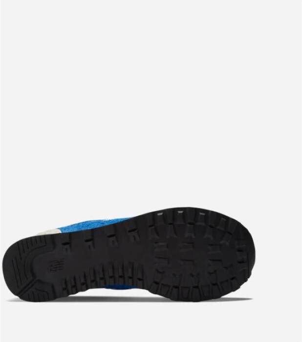 New Balance Reflecterende Suède Sneakers van Hoge Kwaliteit Blauw Unisex