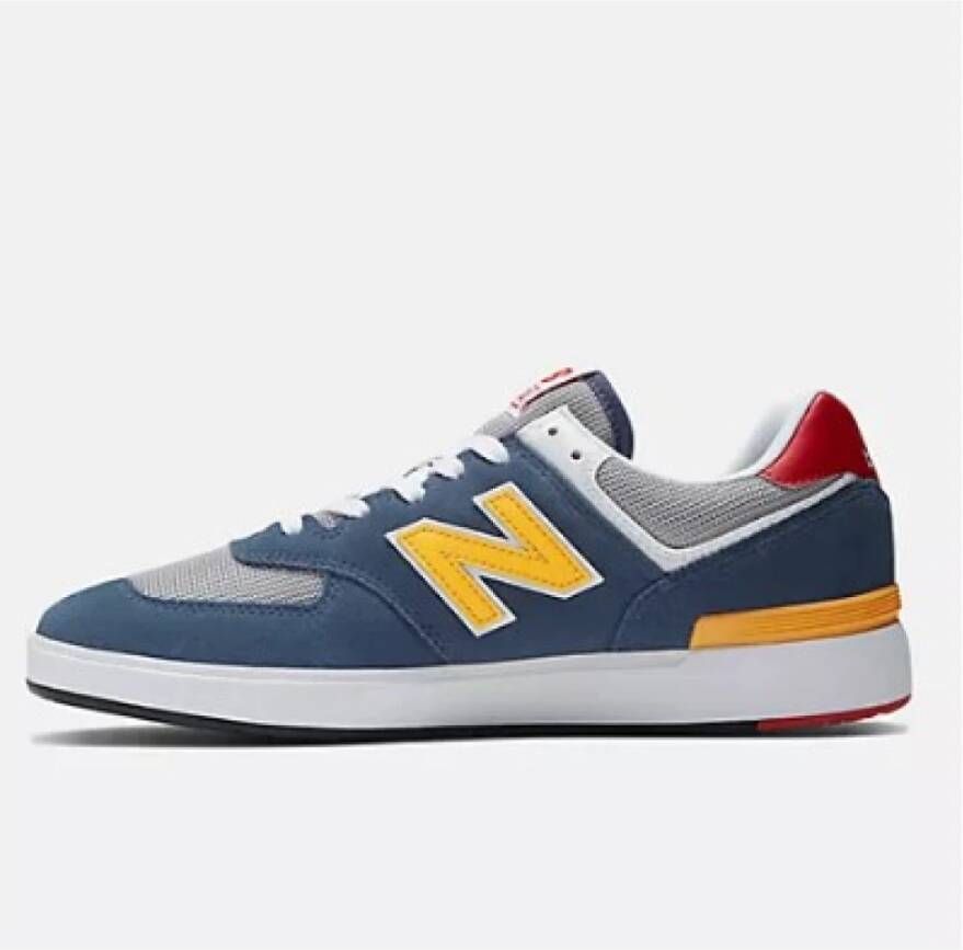 New Balance Marineblauw-Gele Sneakers Blauw Unisex