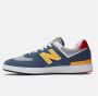 New Balance Leren en Textiele Heren Sneaker Blauw Heren - Thumbnail 2