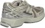New Balance Grijze Sneakers Logo Stof Suède Rubber Gray Heren - Thumbnail 24