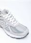 New Balance USA 990v4 Sneakers met Suède en Mesh Gray Heren - Thumbnail 9