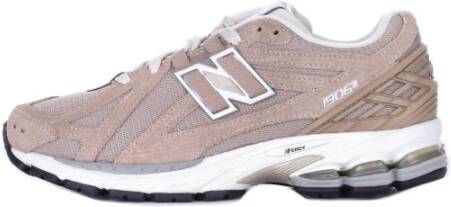 New Balance Grijze Unisex Mode Sneakers Grijs Heren