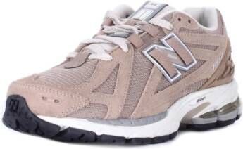 New Balance Grijze Unisex Mode Sneakers Grijs Heren