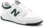 New Balance Groene platte sneakers geïnspireerd op basketbalmodellen Wit - Thumbnail 14