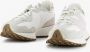 New Balance Oversized Leren Sneakers met Trail Running Zool Wit Dames - Thumbnail 8