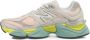 New Balance Platte Leren Sneakers met Dubbele Dichtheid Tussenzool Multicolor Dames - Thumbnail 12
