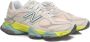 New Balance Platte Leren Sneakers met Dubbele Dichtheid Tussenzool Multicolor Dames - Thumbnail 13