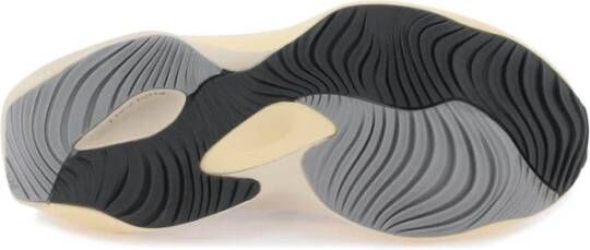 New Balance Sneakers van mesh en suède met geborduurde N - Foto 13