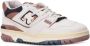 New Balance Witte Sneakers met Contrast Inzetstukken Multicolor Heren - Thumbnail 12