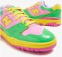 New Balance Sneakers van lakleer met logo borduursel Green Heren - Thumbnail 7