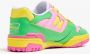 New Balance Sneakers van lakleer met logo borduursel Green Heren - Thumbnail 8