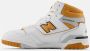 New Balance Wit Oranje High-Top Sneakers White Heren - Thumbnail 3