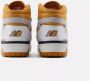 New Balance Wit Oranje High-Top Sneakers White Heren - Thumbnail 5