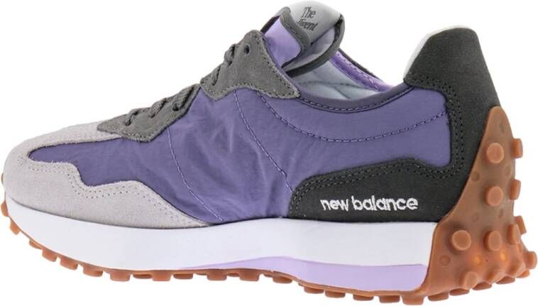 New Balance Nylon Patch Sneakers voor Dames Paars Dames