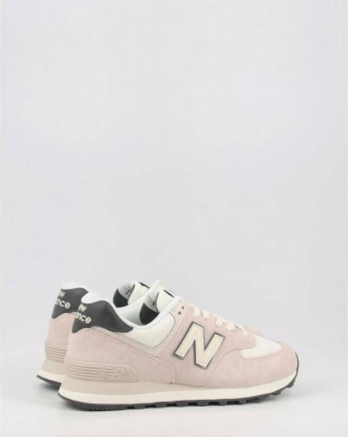 New Balance Roze Wl574Pb Sneakers Roze Dames