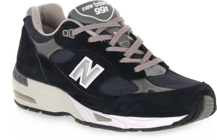 New Balance Stijlvolle W991Nv Sportschoenen Blauw Dames