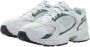 New Balance 530 white new spruce Wit Mesh Lage sneakers Unisex - Thumbnail 5