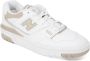New Balance Beige Sneakers van Kalfsleer voor Vrouwen White Dames - Thumbnail 12