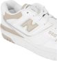 New Balance Leren Sneakers met Perforaties White Dames - Thumbnail 5