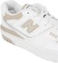 New Balance Beige Sneakers van Kalfsleer voor Vrouwen White Dames - Thumbnail 15