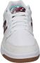 New Balance Klassiek 480 Laag Wit & Bourgondië Multicolor - Thumbnail 15