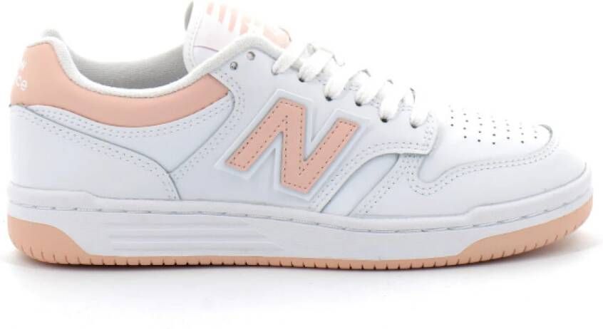 New Balance Leren Dames Sneakers Wit Dames