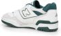 New Balance Vintage Teal Basketbal-geïnspireerde Leren Sneakers White Heren - Thumbnail 8
