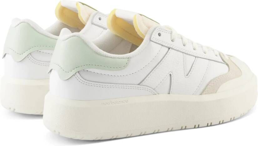New Balance Witte Sneakers voor Heren Wit Dames
