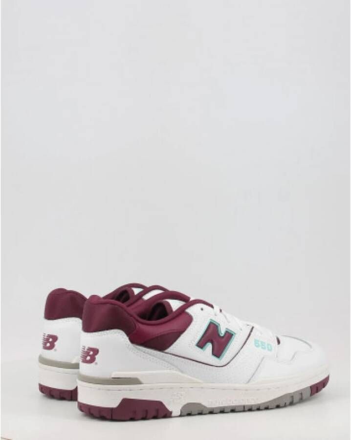 New Balance Witte Casual Sneakers voor Heren Wit Heren