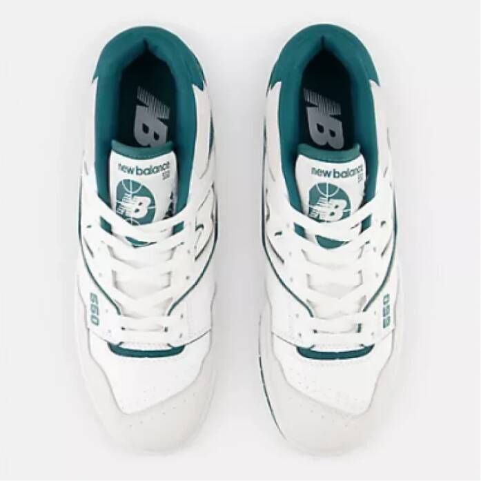 New Balance Vintage Teal Lage Sneakers Wit Heren